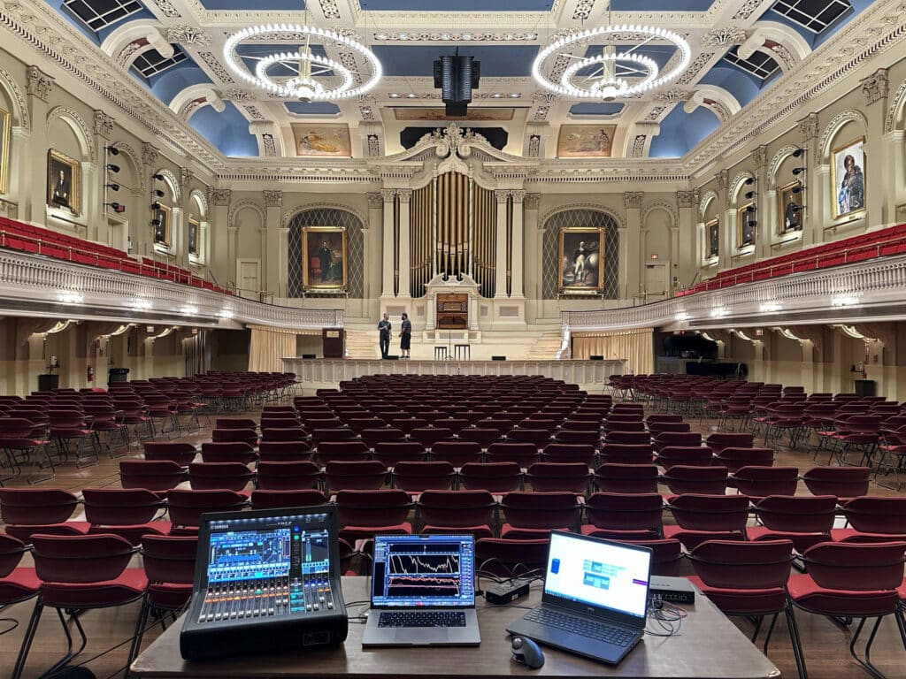Mechanics Hall Tuning System